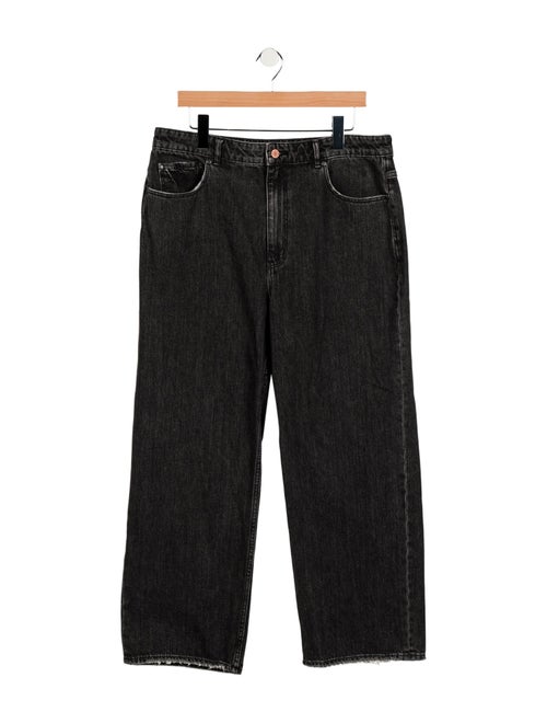 La Vie Rebecca Taylor High-Rise Wide Leg Jeans