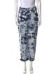 La Vie Rebecca Taylor Tie-Dye Print Skinny Leg Pants