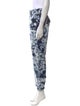 La Vie Rebecca Taylor Tie-Dye Print Skinny Leg Pants
