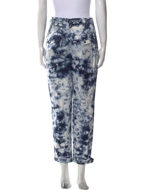 La Vie Rebecca Taylor Tie-Dye Print Skinny Leg Pants