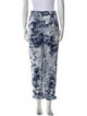 La Vie Rebecca Taylor Tie-Dye Print Skinny Leg Pants