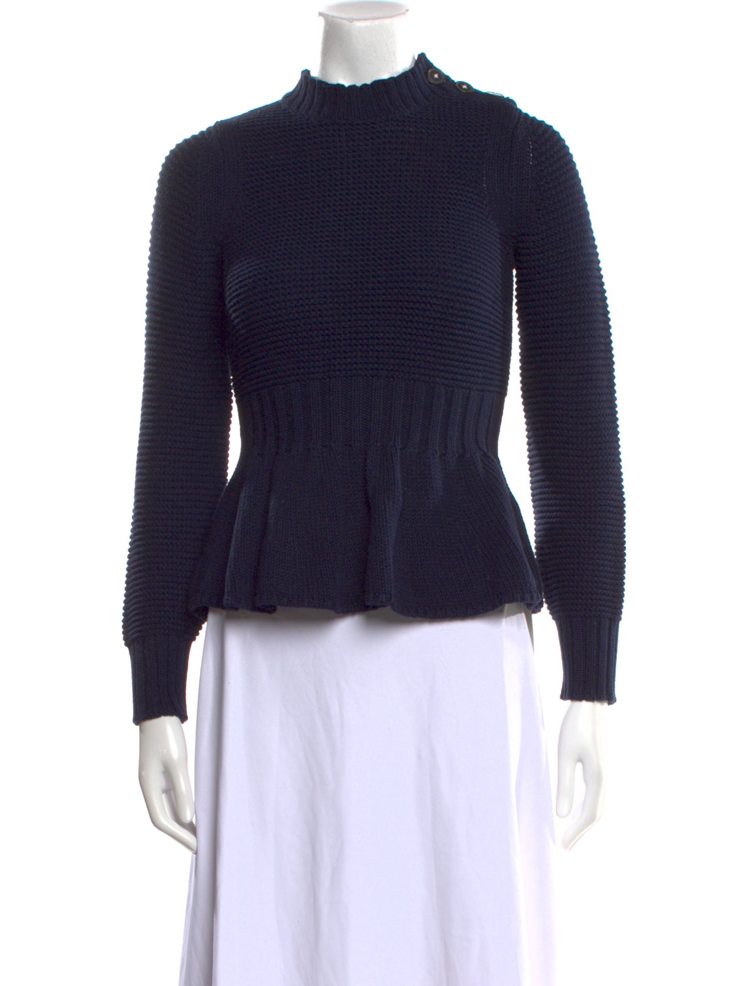 La Vie Rebecca Taylor Mock Neck Sweater