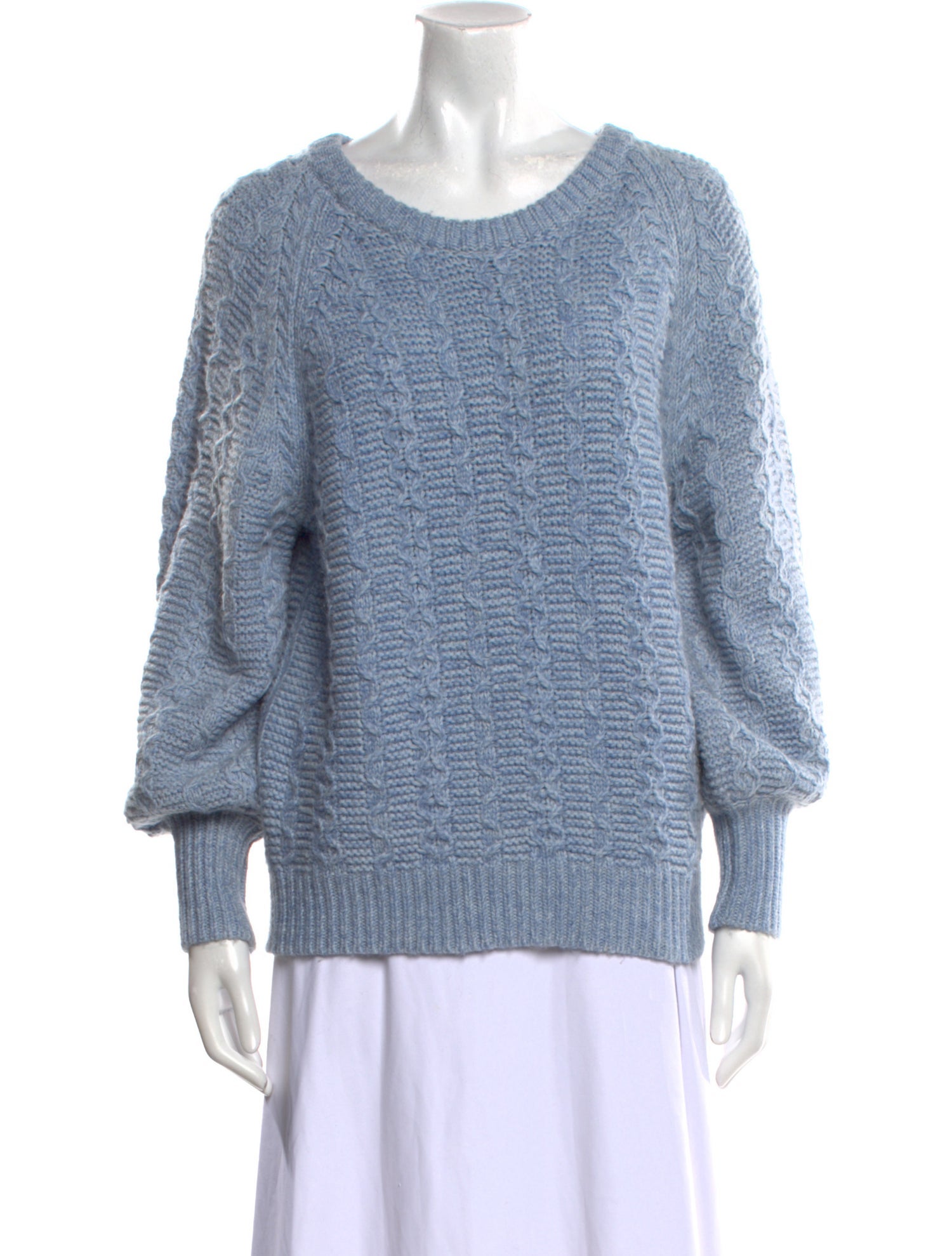 La Vie Rebecca Taylor Merino Wool Scoop Neck Sweater