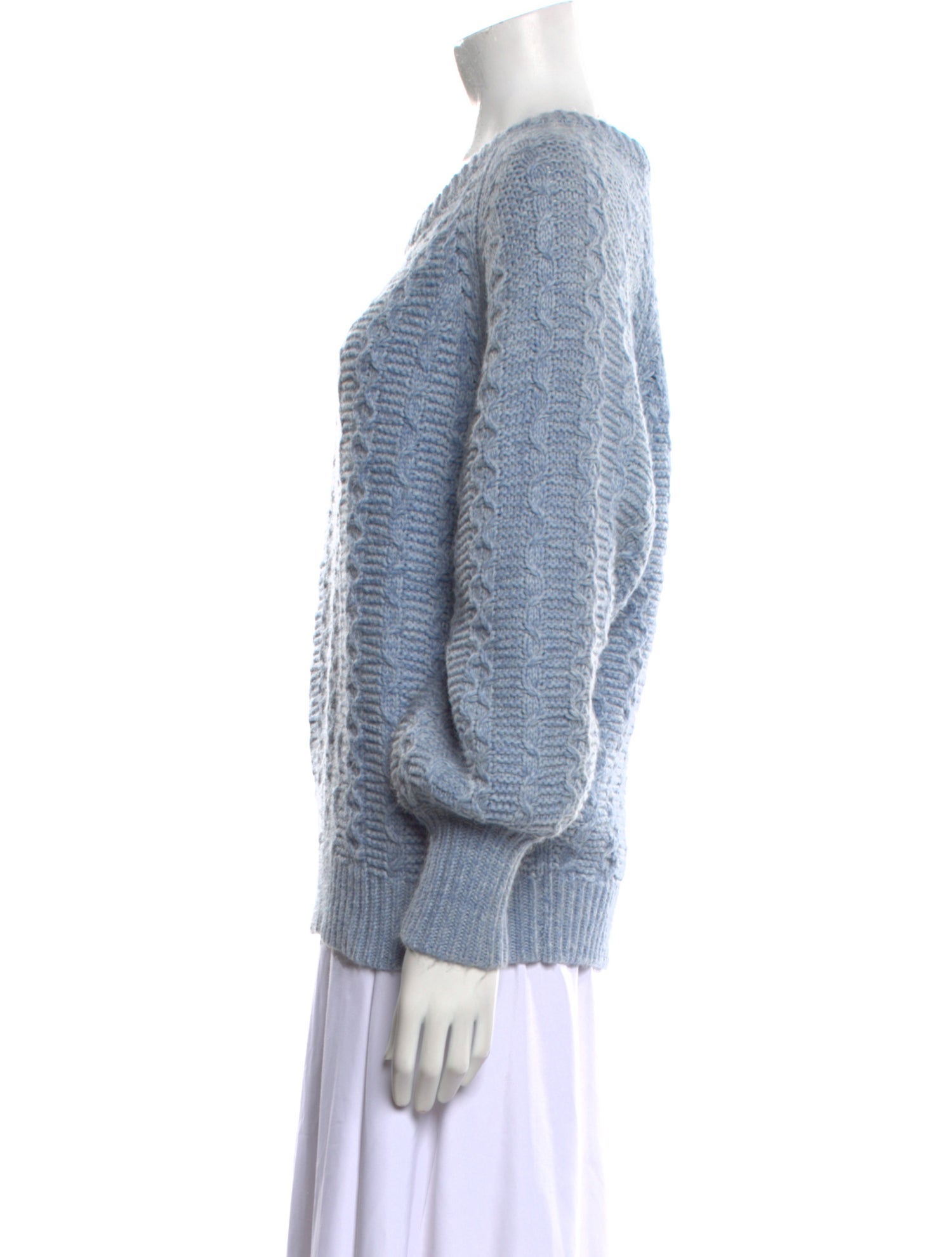 La Vie Rebecca Taylor Merino Wool Scoop Neck Sweater