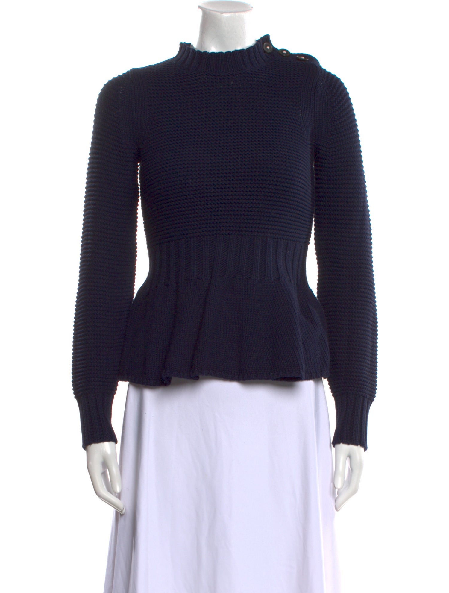 La Vie Rebecca Taylor Mock Neck Sweater