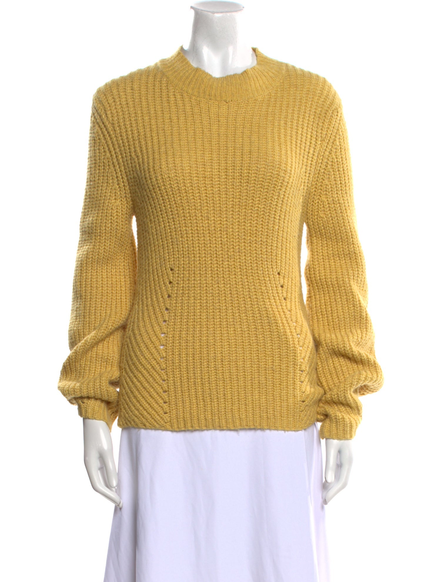 La Vie Rebecca Taylor Nylon Crew Neck Sweater