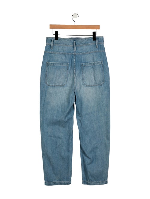 La Vie Rebecca Taylor High-Rise Straight Leg Jeans