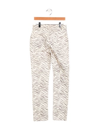 La Vie Rebecca Taylor Mid-Rise Straight Leg Jeans