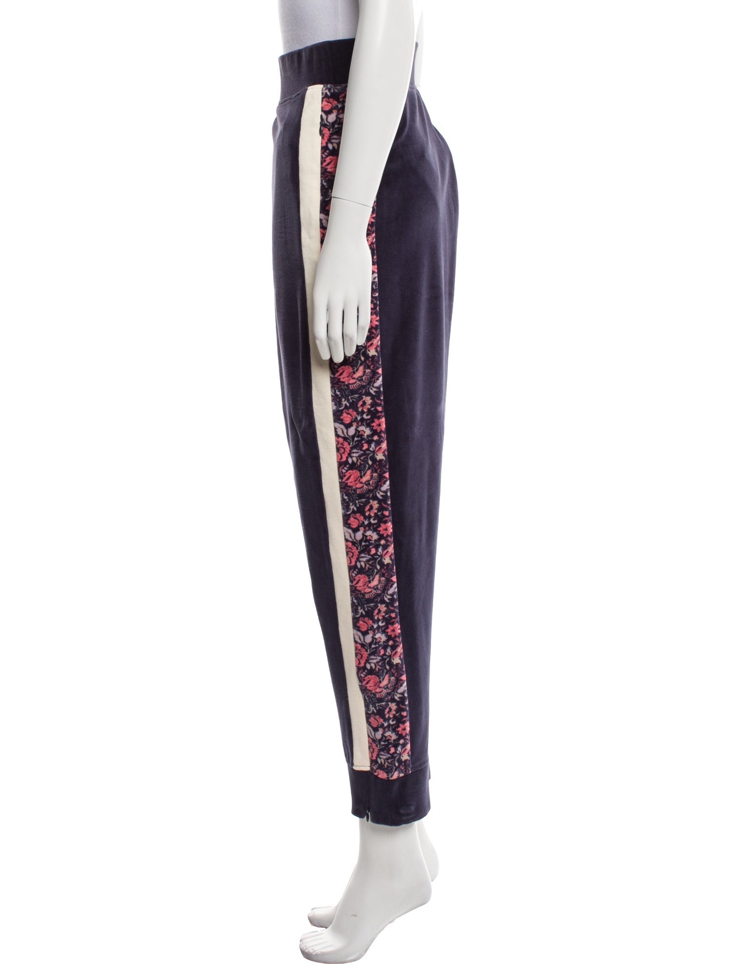 La Vie Rebecca Taylor Striped Sweatpants