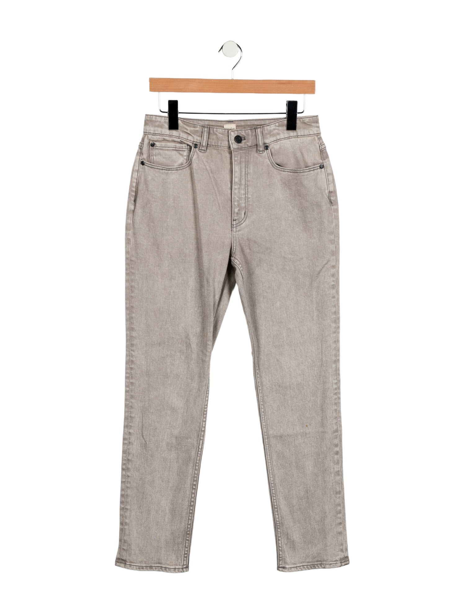 La Vie Rebecca Taylor High-Rise Straight Leg Jeans