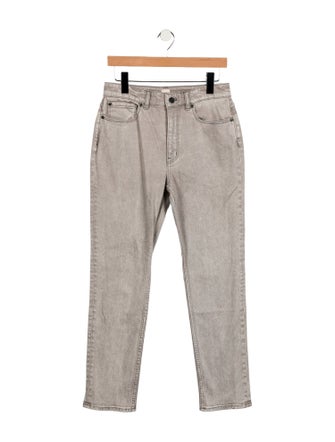 La Vie Rebecca Taylor High-Rise Straight Leg Jeans