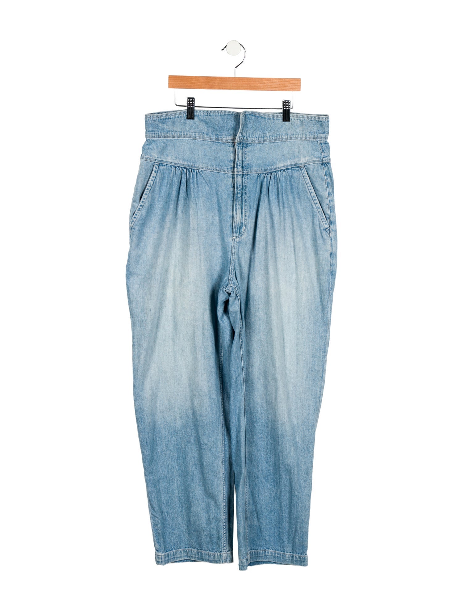 La Vie Rebecca Taylor High-Rise Straight Leg Jeans