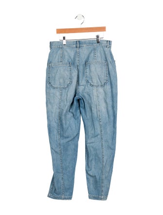 La Vie Rebecca Taylor High-Rise Straight Leg Jeans