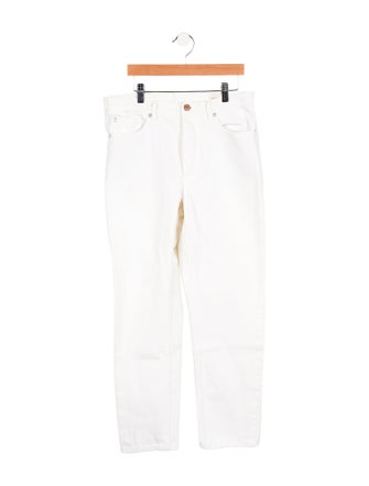 La Vie Rebecca Taylor Mid-Rise Straight Leg Jeans