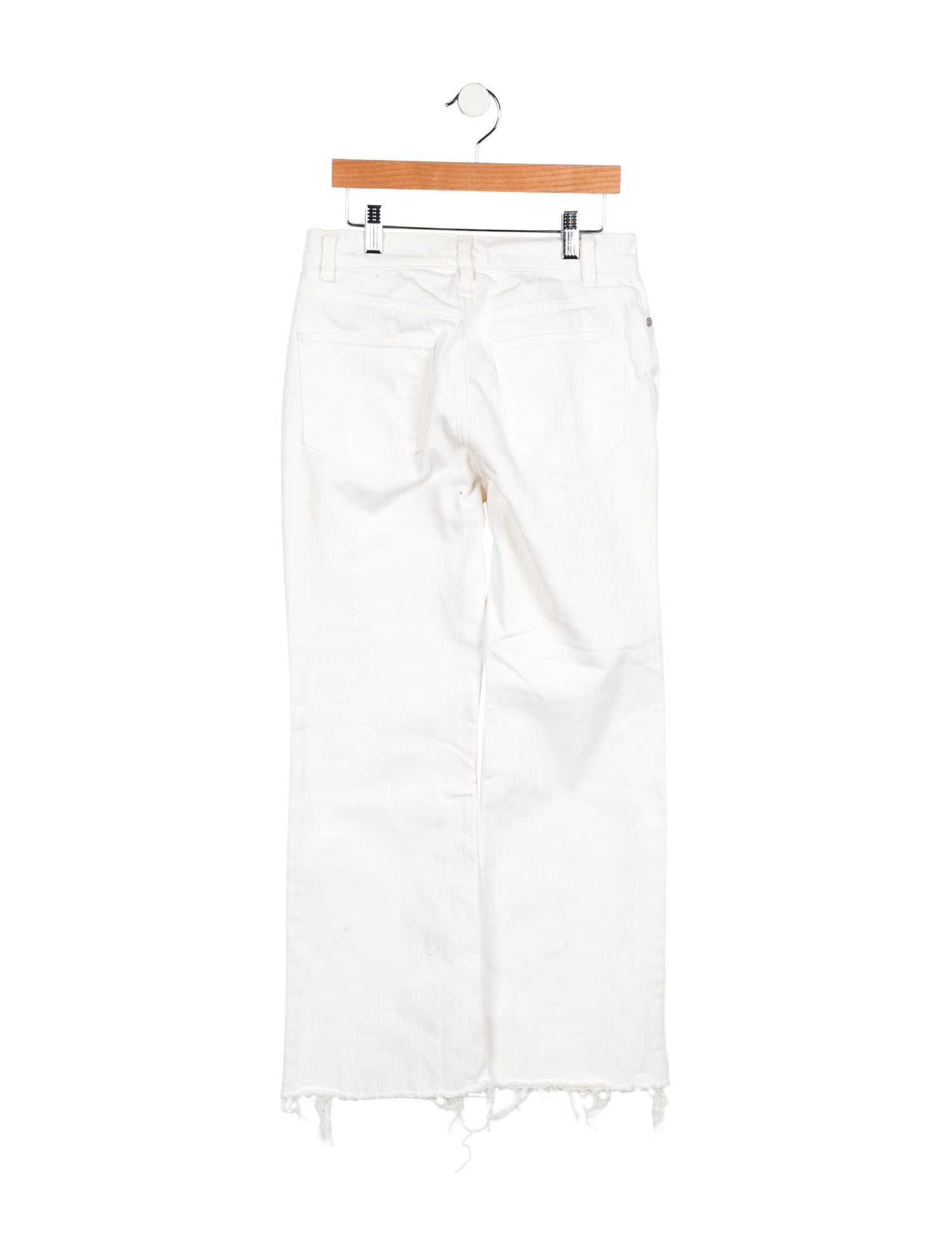 La Vie Rebecca Taylor Mid-Rise Wide Leg Jeans