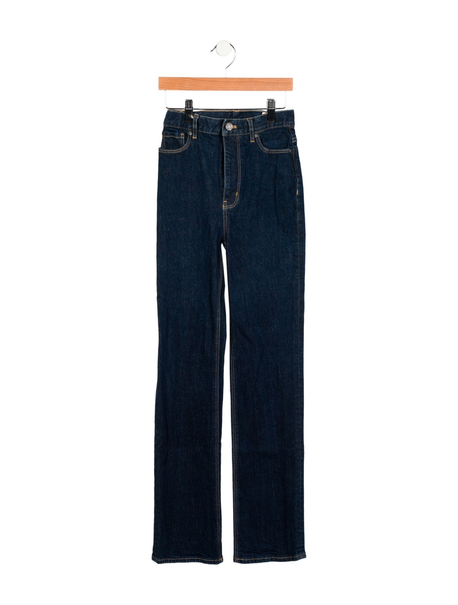 La Vie Rebecca Taylor High-Rise Straight Leg Jeans