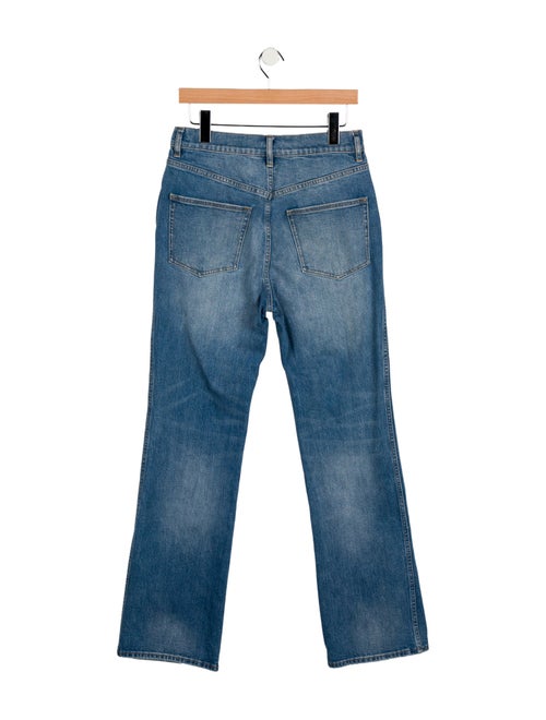 La Vie Rebecca Taylor High-Rise Wide Leg Jeans