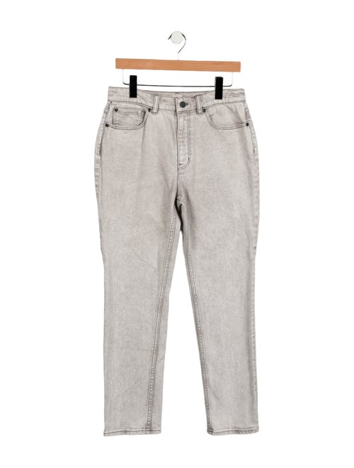 La Vie Rebecca Taylor Mid-Rise Straight Leg Jeans