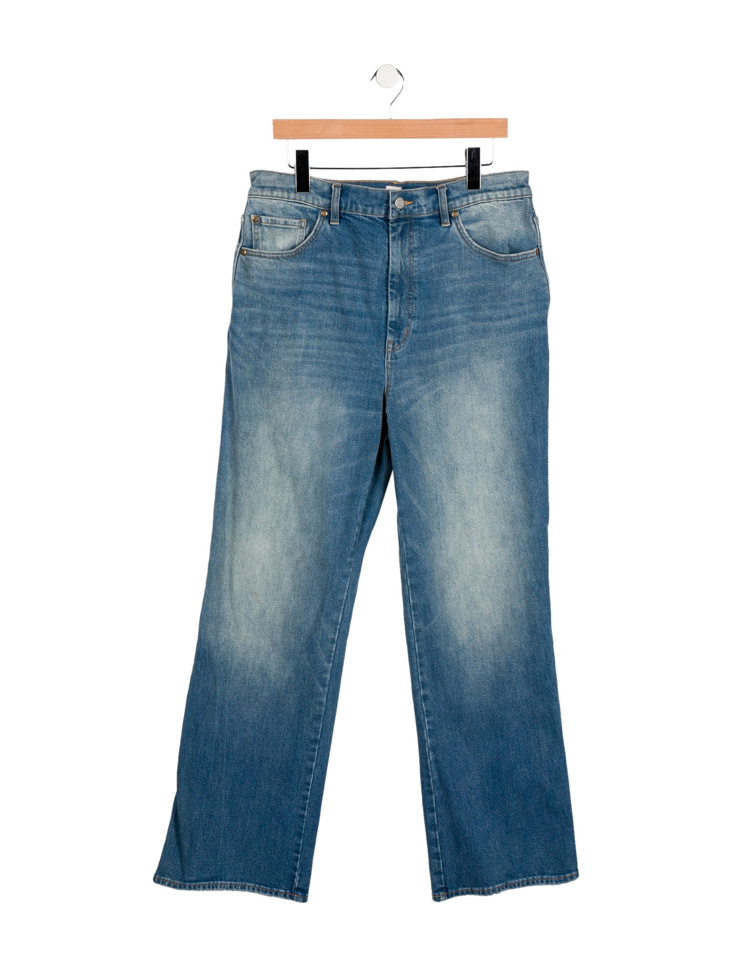 La Vie Rebecca Taylor High-Rise Wide Leg Jeans