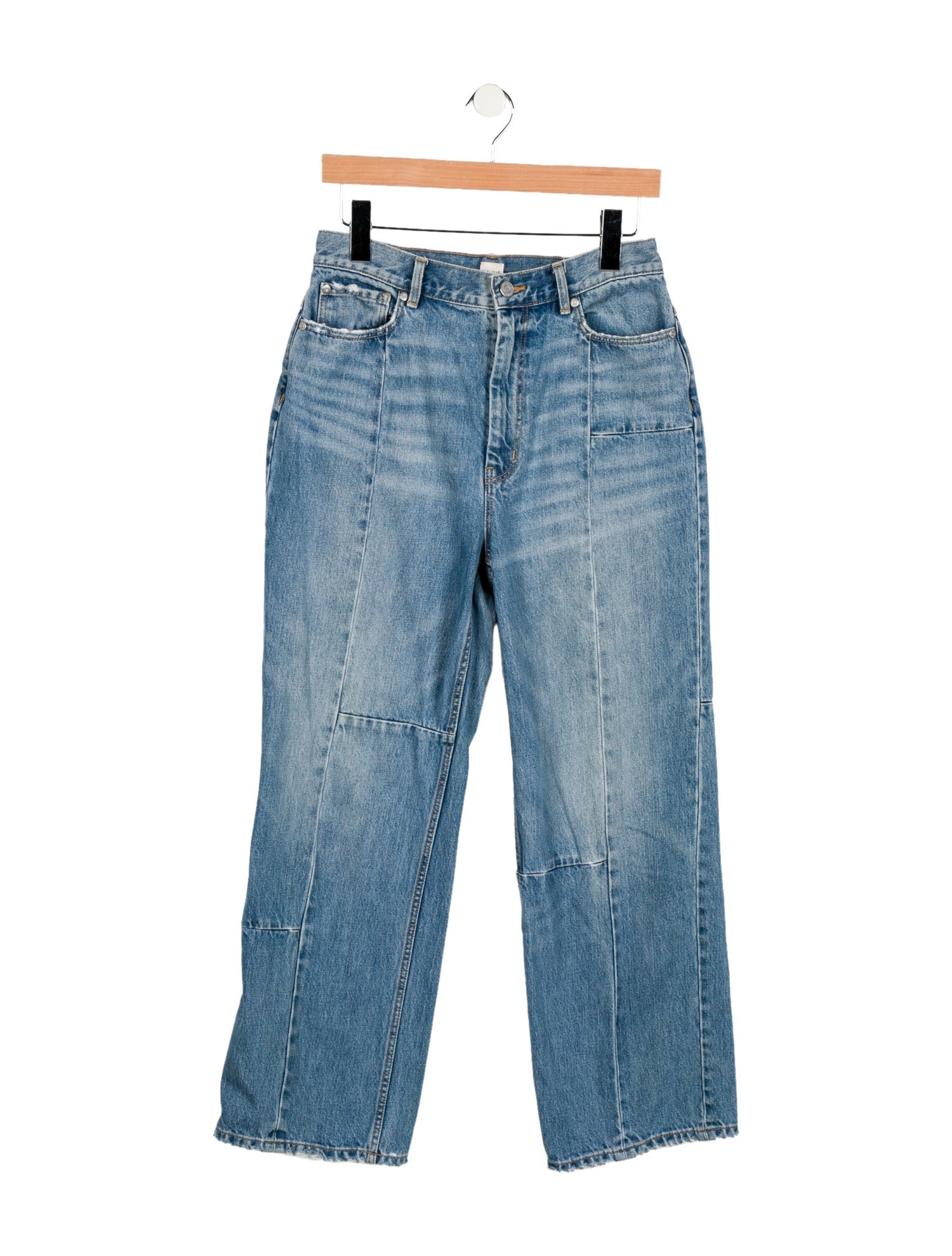 La Vie Rebecca Taylor High-Rise Straight Leg Jeans