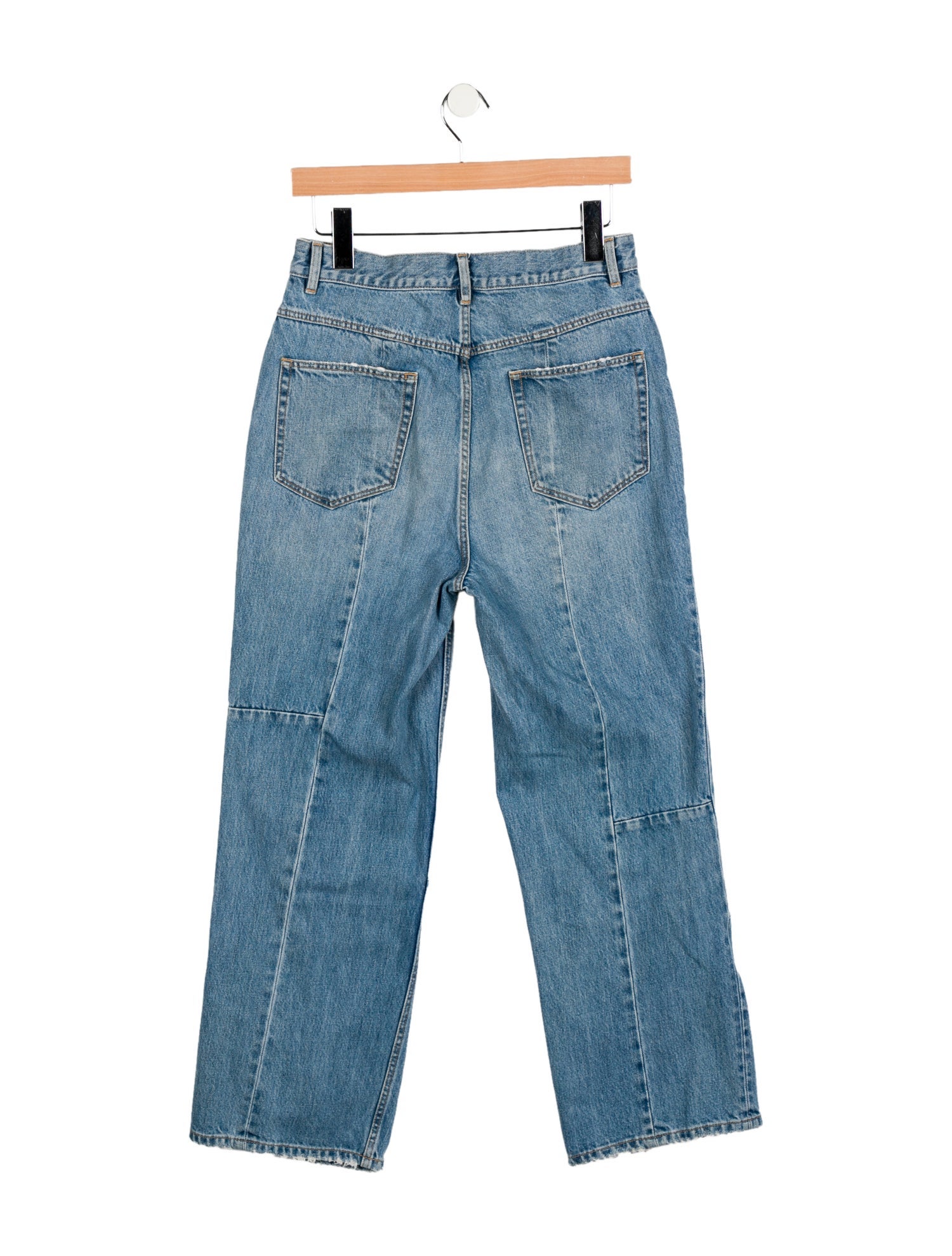 La Vie Rebecca Taylor High-Rise Straight Leg Jeans