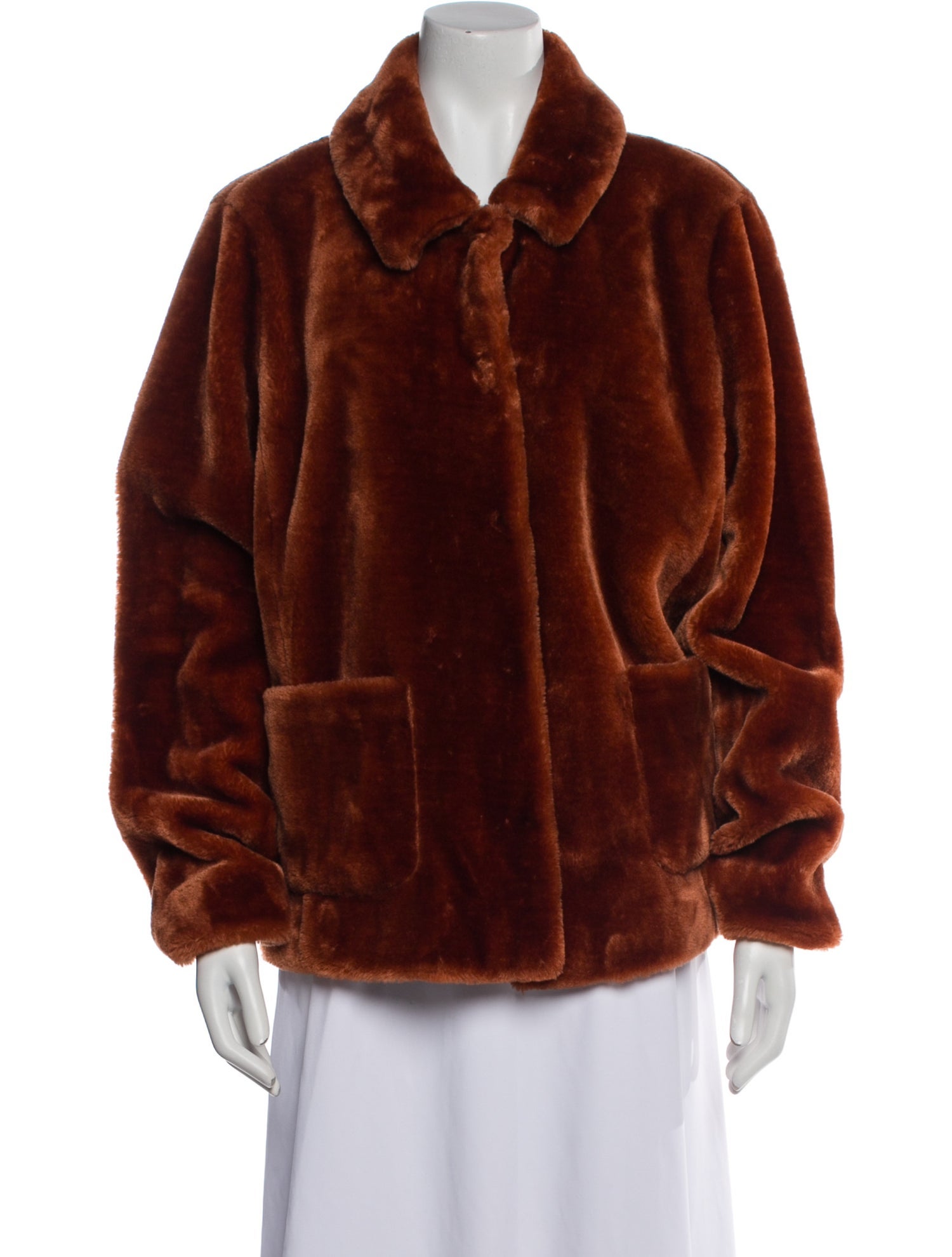 La Vie Rebecca Taylor Faux Fur Jacket