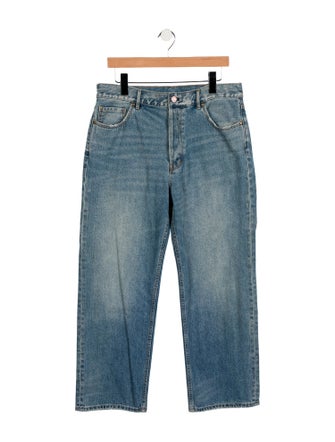 La Vie Rebecca Taylor High-Rise Wide Leg Jeans
