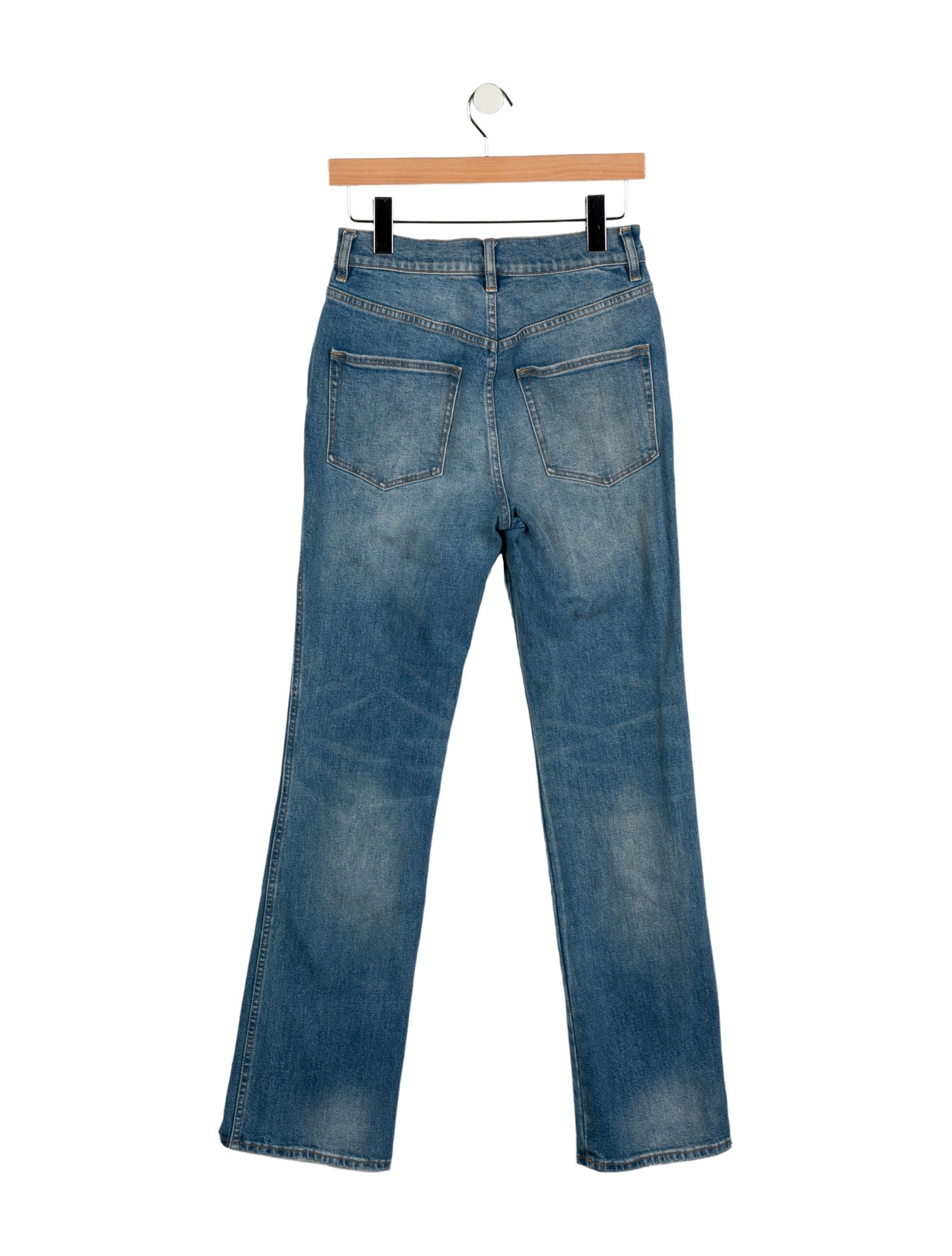 La Vie Rebecca Taylor Mid-Rise Straight Leg Jeans