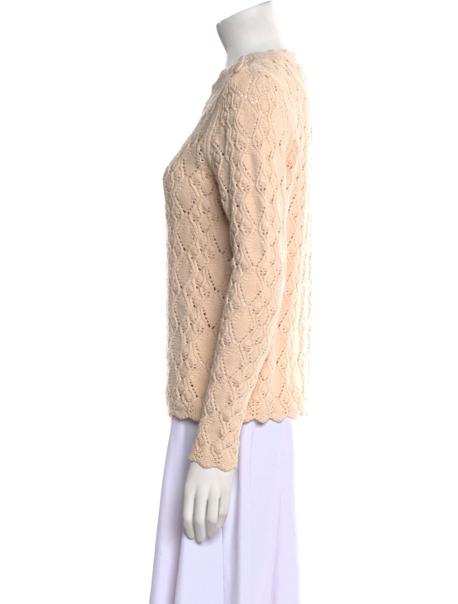 La Vie Rebecca Taylor Scoop Neck Sweater
