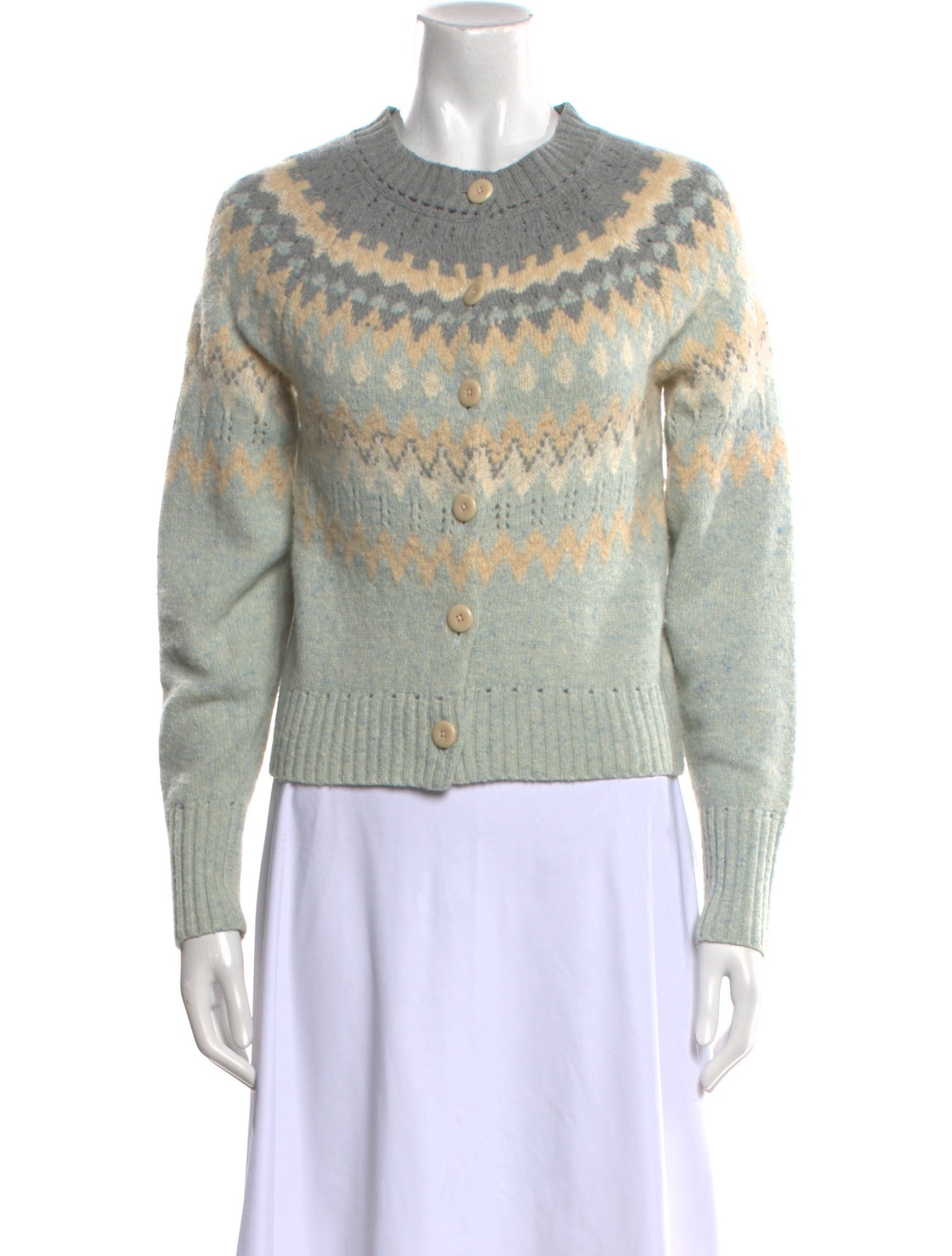 La Vie Rebecca Taylor Wool Crew Neck Sweater