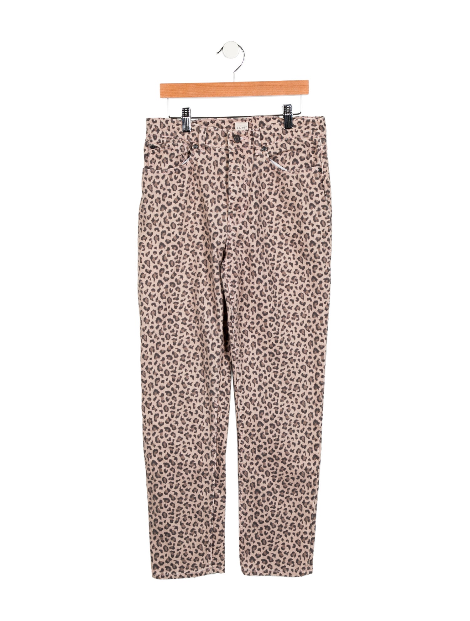 La Vie Rebecca Taylor Mid-Rise Straight Leg Jeans