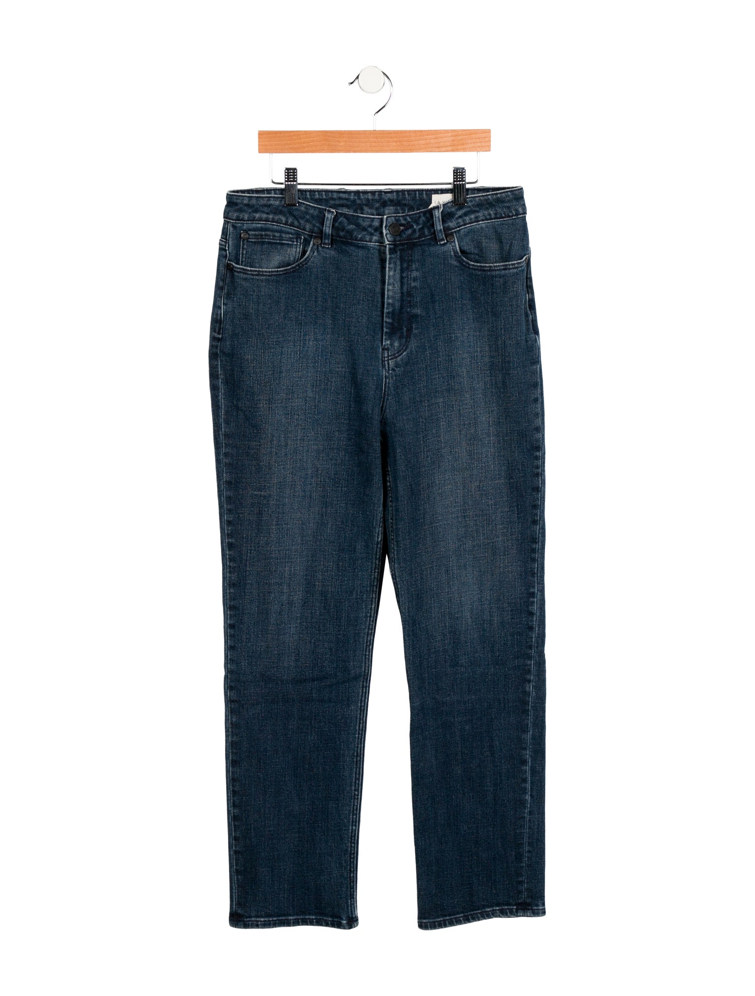 La Vie Rebecca Taylor High-Rise Straight Leg Jeans