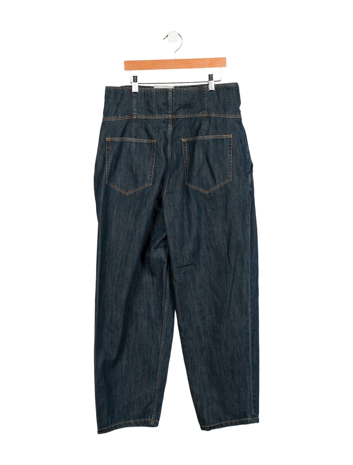 La Vie Rebecca Taylor High-Rise Straight Leg Jeans