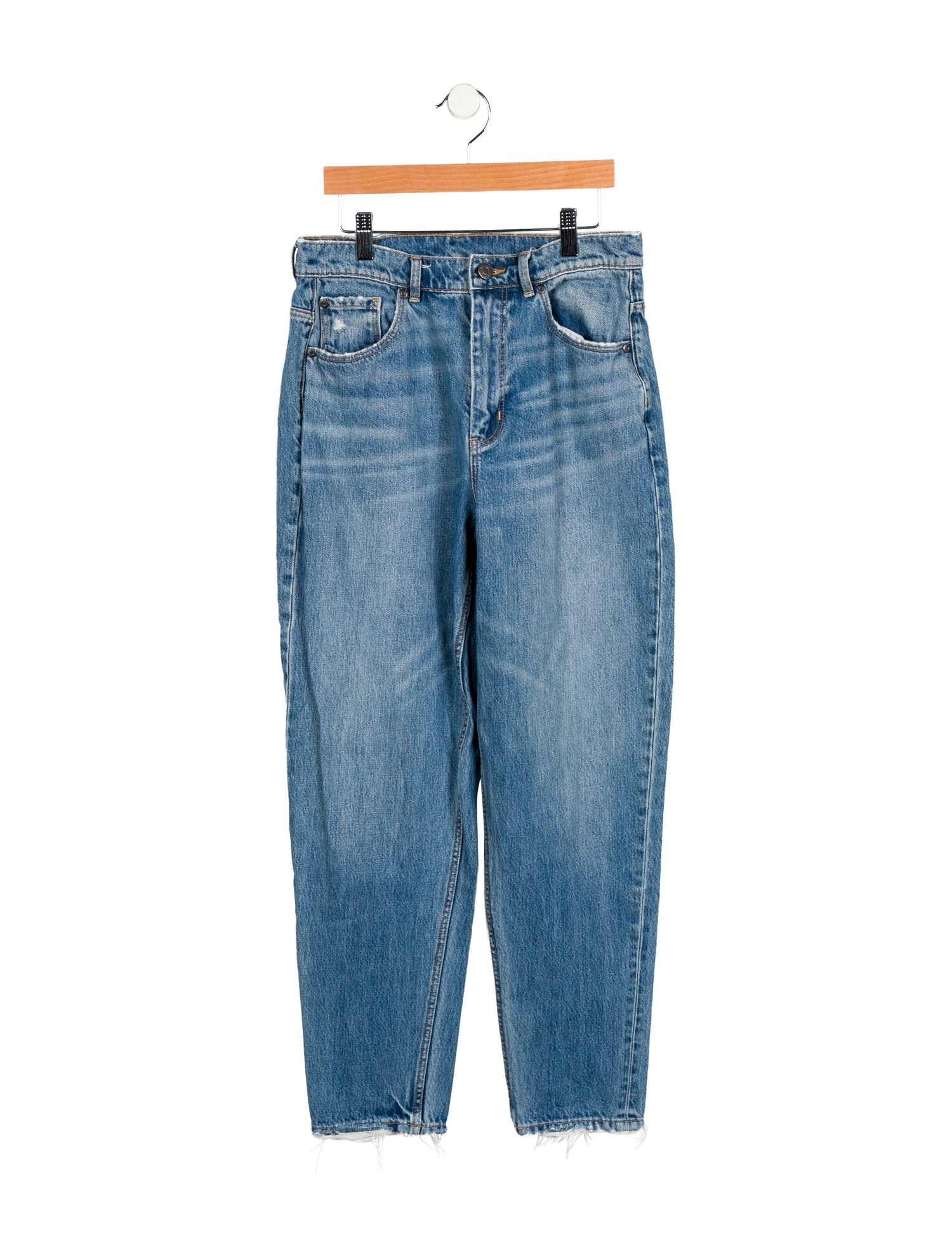 La Vie Rebecca Taylor High-Rise Straight Leg Jeans