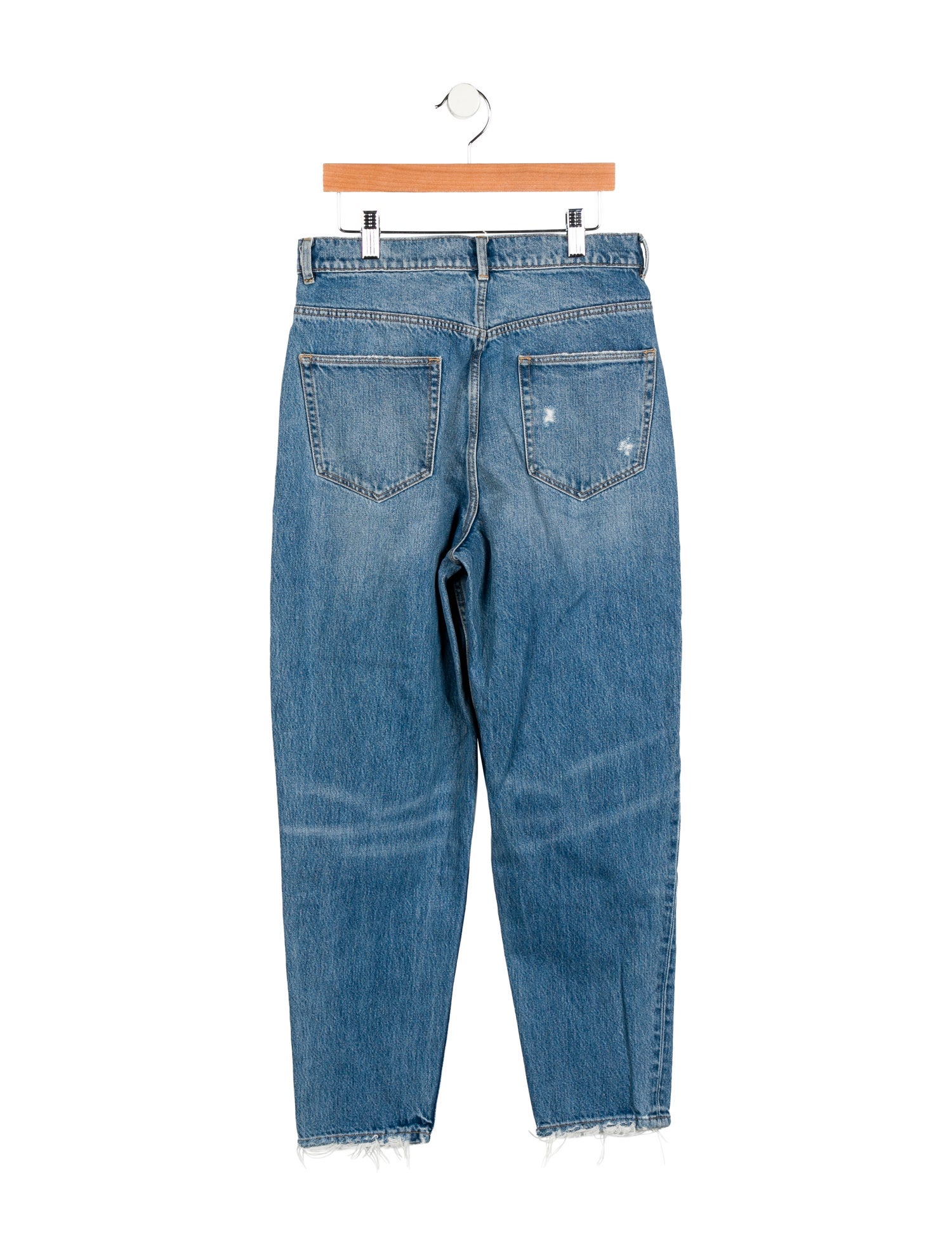La Vie Rebecca Taylor High-Rise Straight Leg Jeans