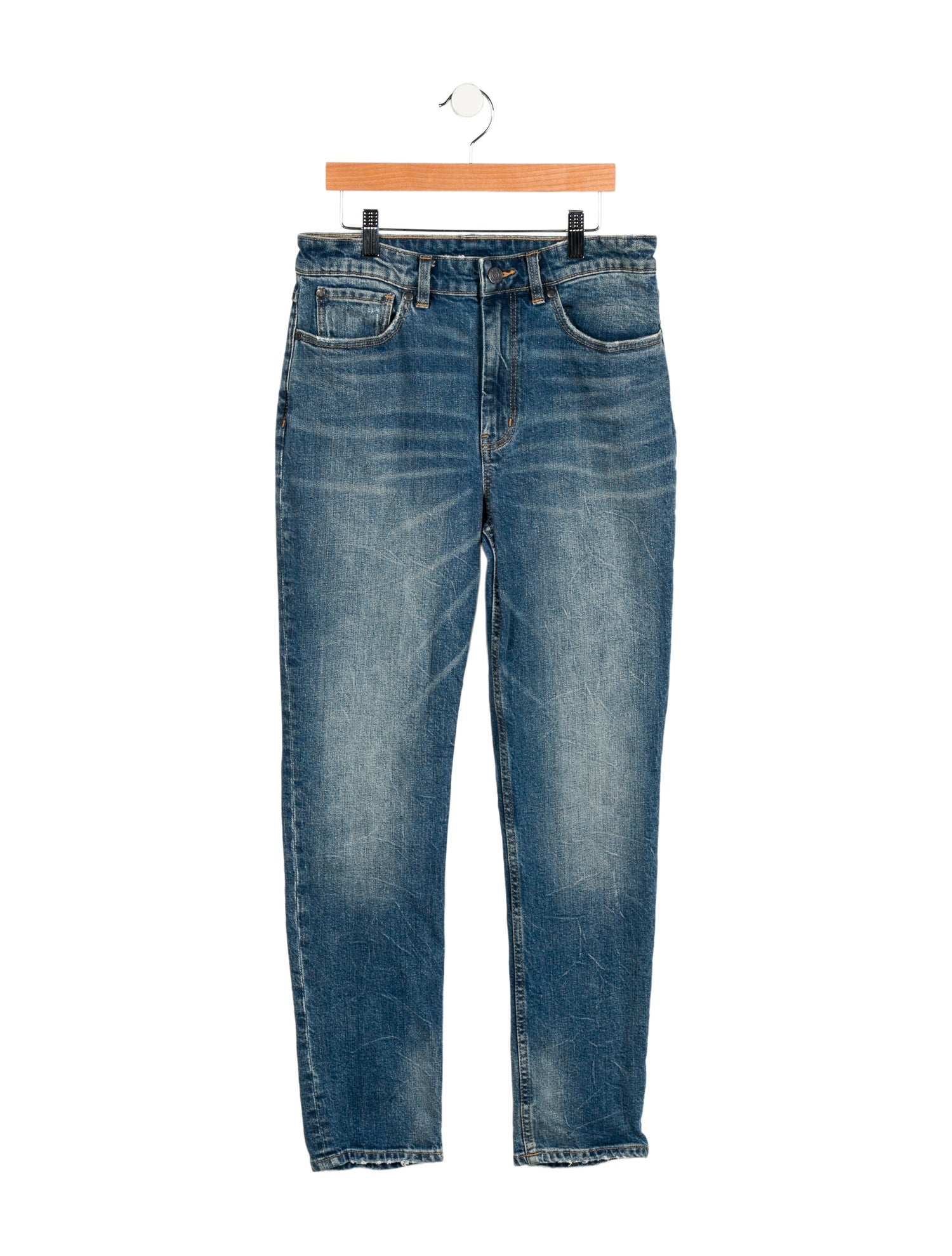 La Vie Rebecca Taylor High-Rise Straight Leg Jeans