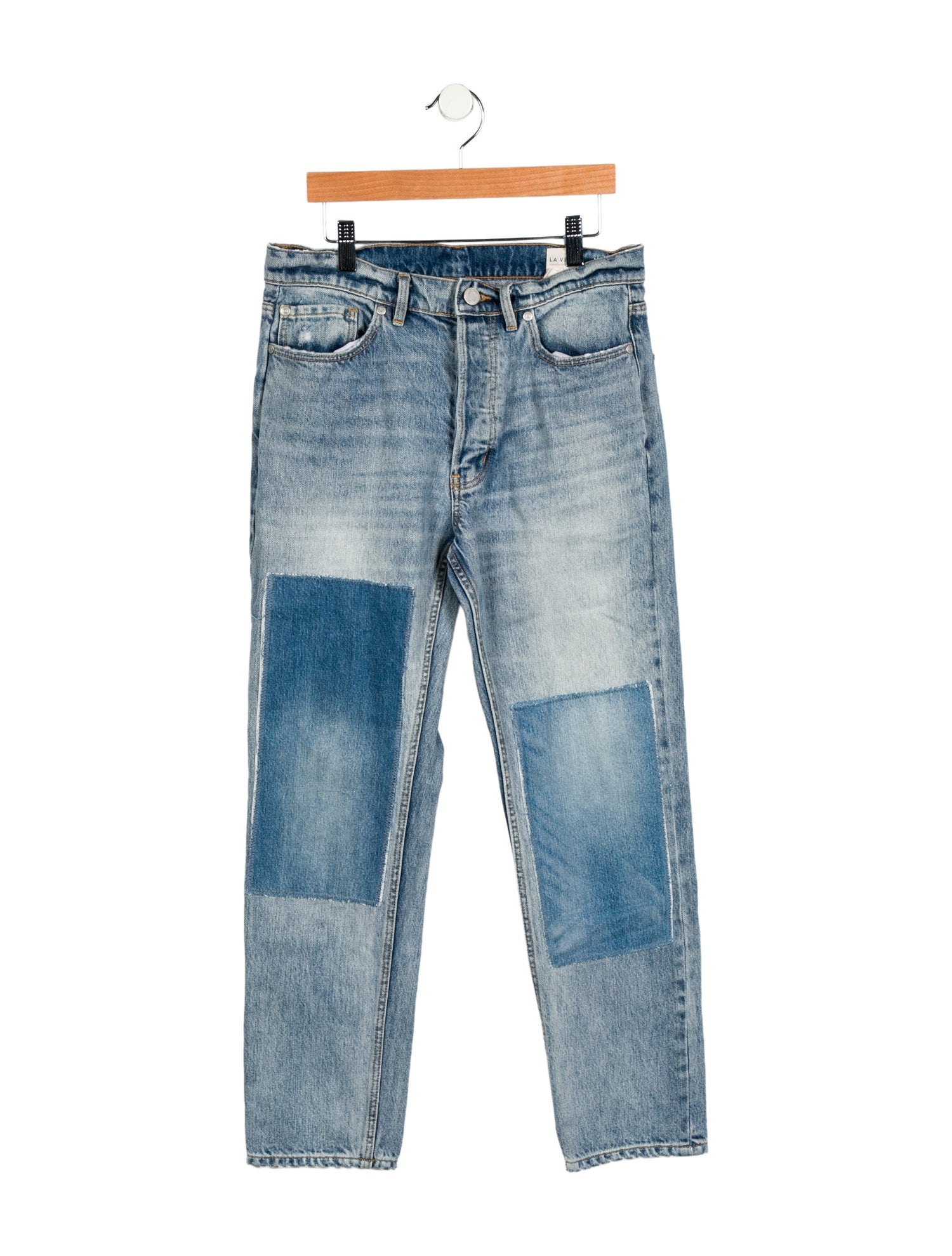 La Vie Rebecca Taylor Mid-Rise Straight Leg Jeans