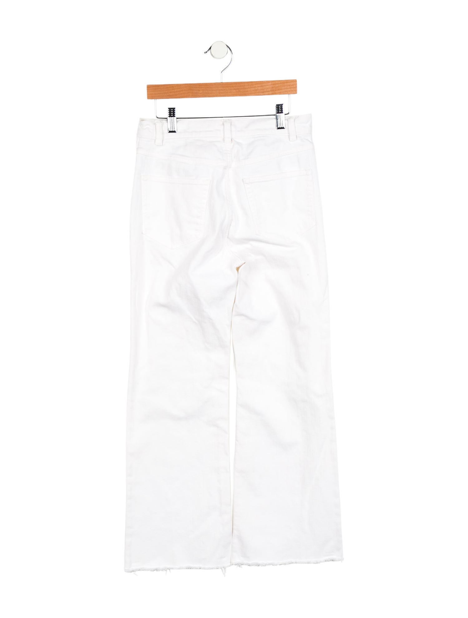 La Vie Rebecca Taylor Mid-Rise Wide Leg Jeans