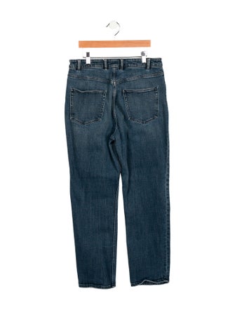 La Vie Rebecca Taylor High-Rise Straight Leg Jeans