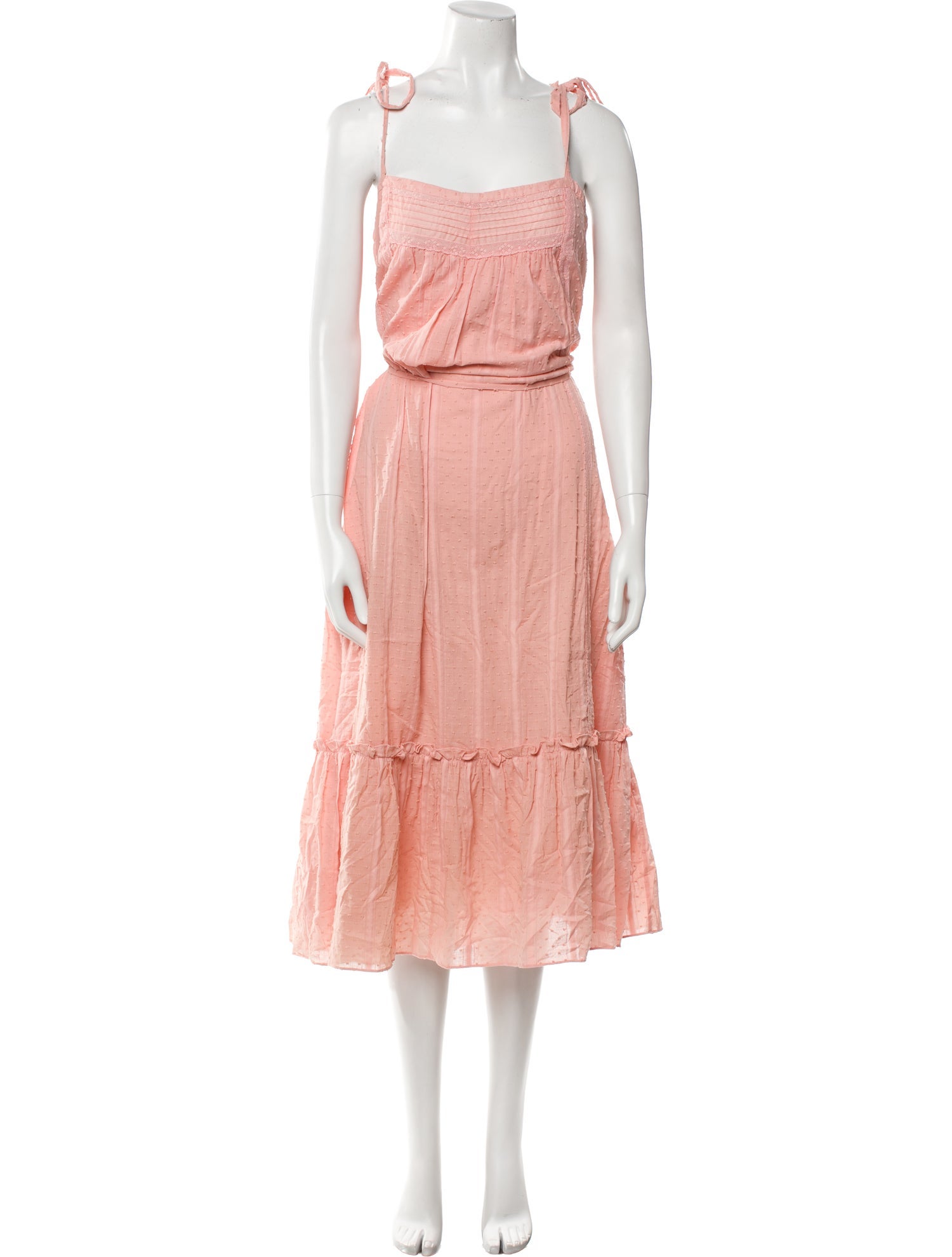 La Vie Rebecca Taylor Square Neckline Long Dress