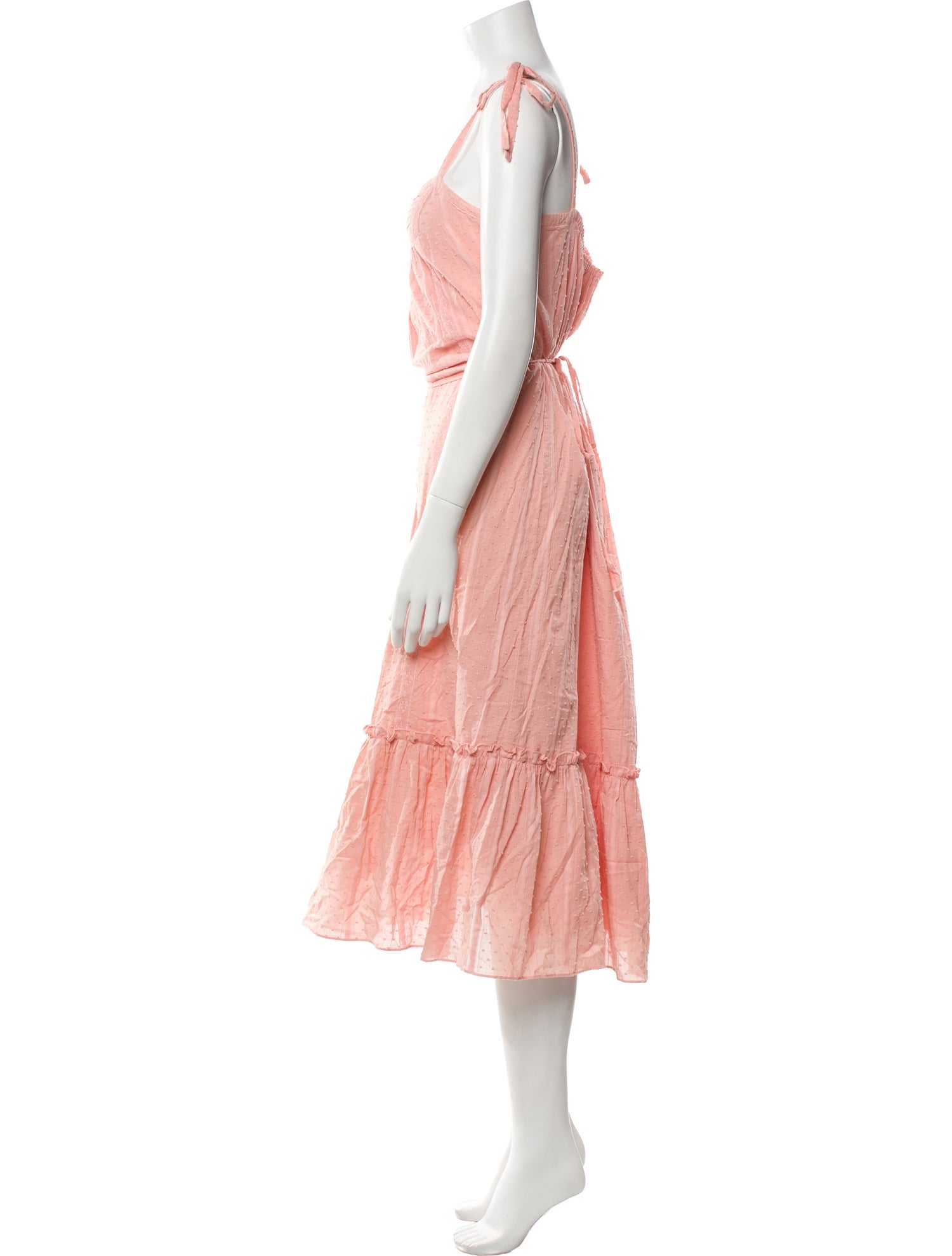 La Vie Rebecca Taylor Square Neckline Long Dress