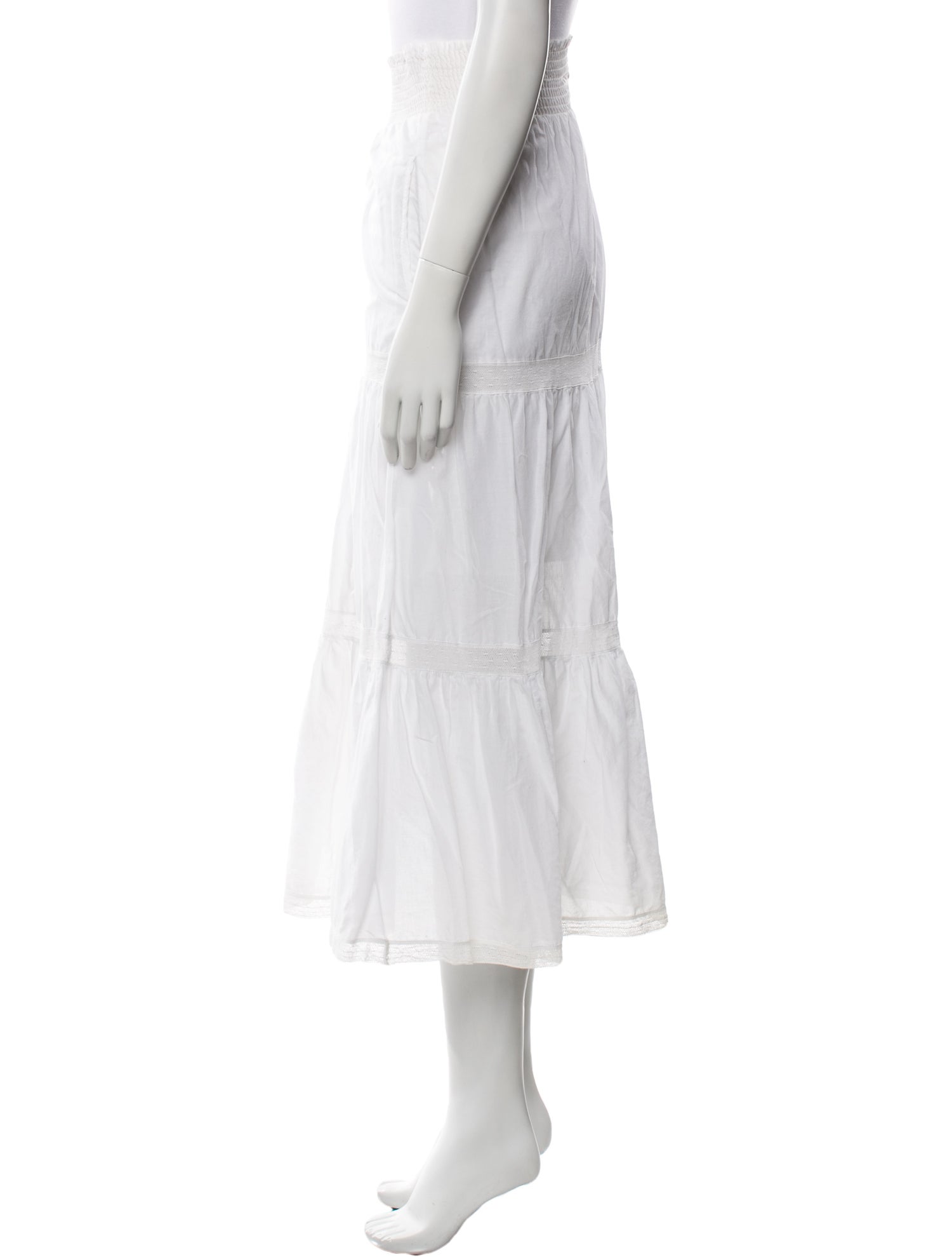 La Vie Rebecca Taylor Midi Length Skirt