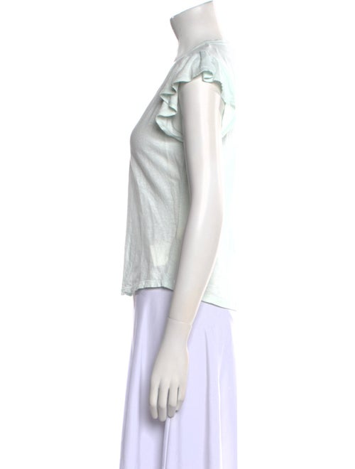 La Vie Rebecca Taylor Scoop Neck Short Sleeve T-Shirt