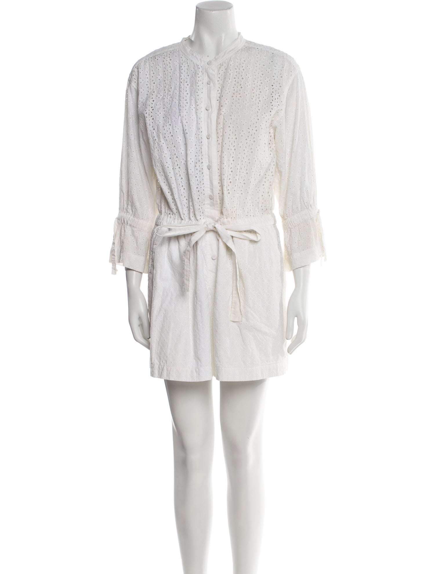 La Vie Rebecca Taylor Crew Neck Romper