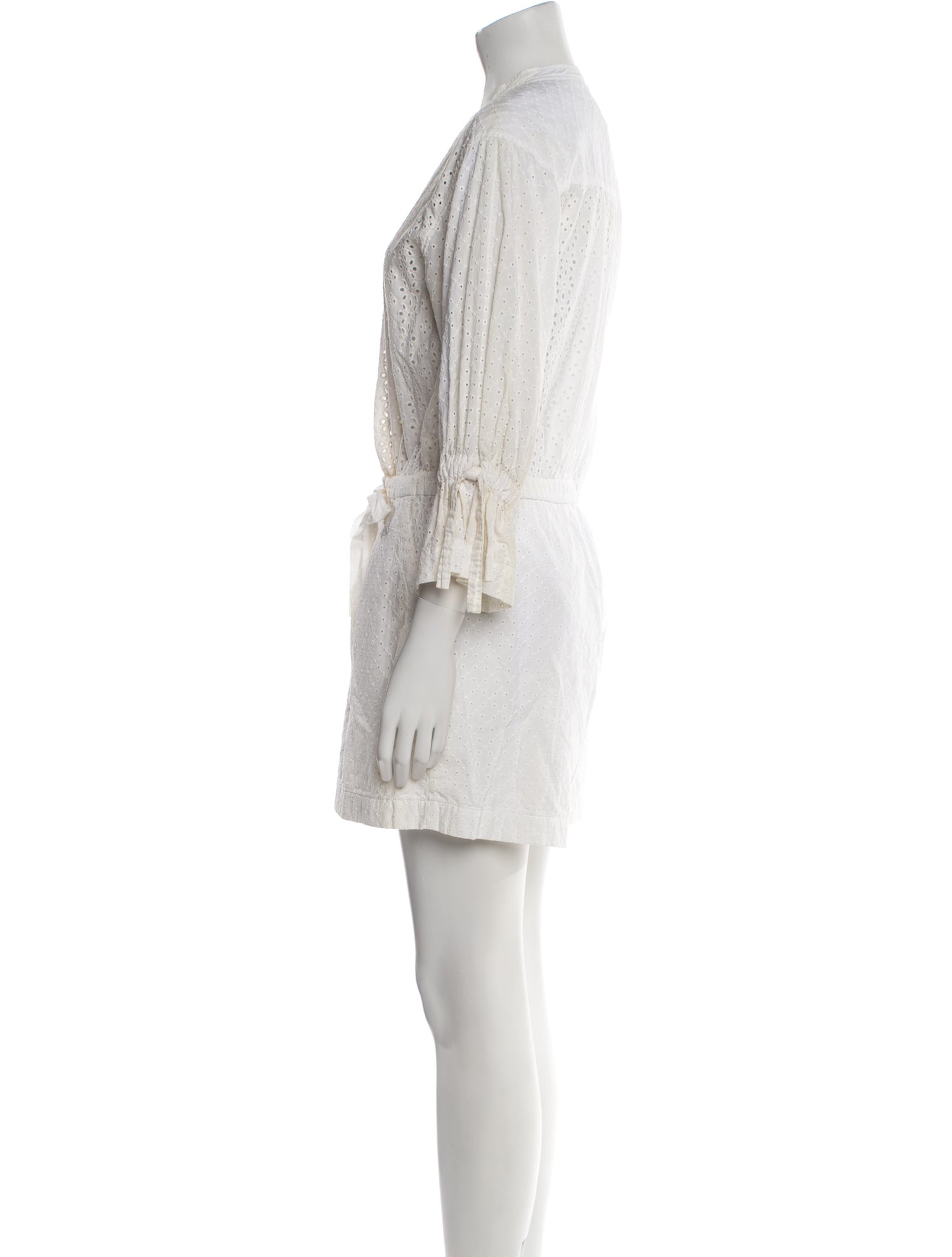 La Vie Rebecca Taylor Crew Neck Romper