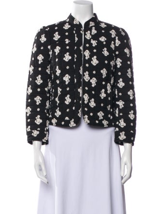La Vie Rebecca Taylor Floral Print Evening Jacket