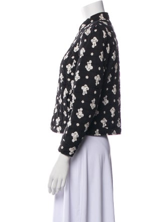 La Vie Rebecca Taylor Floral Print Evening Jacket