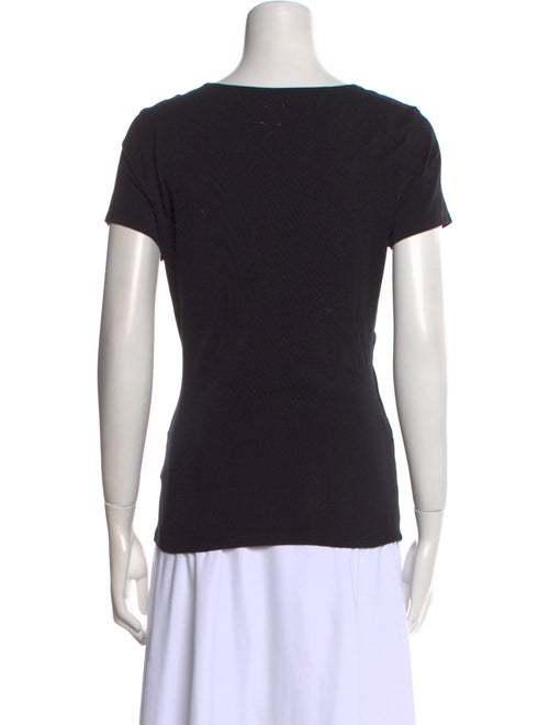 La Vie Rebecca Taylor V-Neck Short Sleeve Top