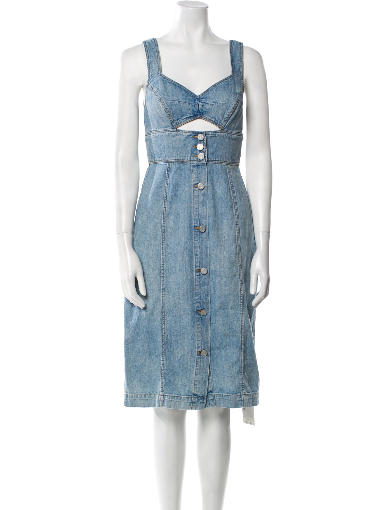 La Vie Rebecca Taylor V-Neck Knee-Length Dress