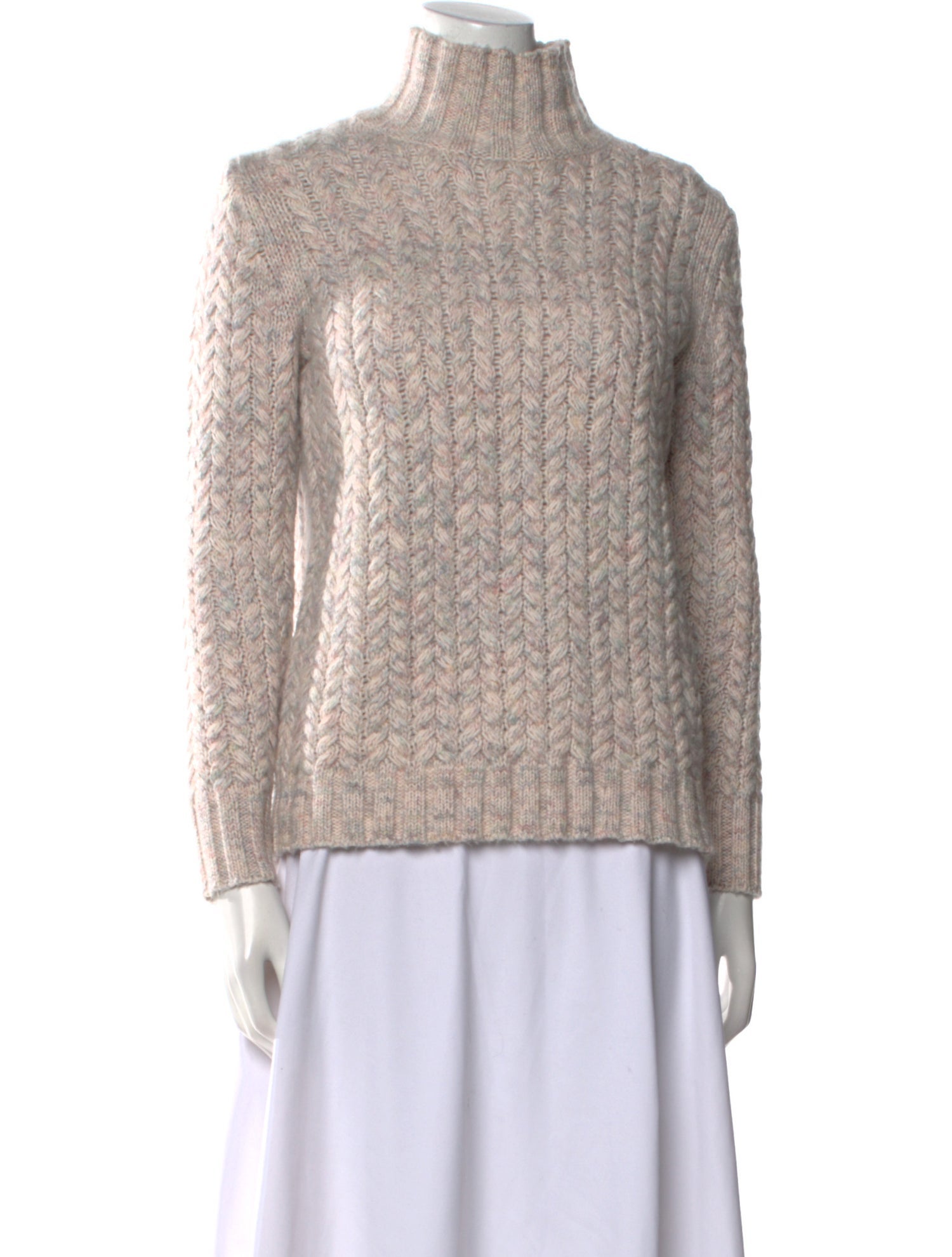 La Vie Rebecca Taylor Merino Wool Turtleneck Sweater